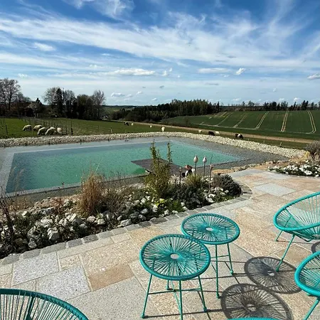 Modern Farm With A Swimming Pond Apartment *